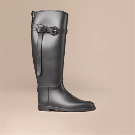 burberry london belted equestrian rain boots|net a porter burberry boots.